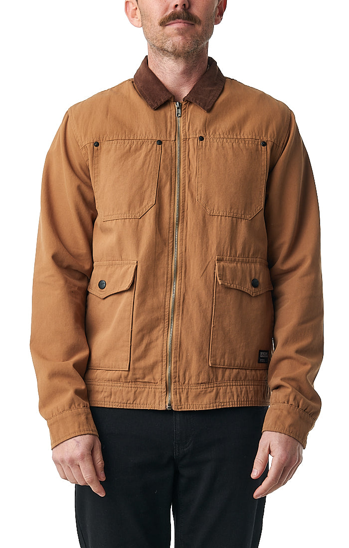 MEDINA OVERSHIRT - ALMOND