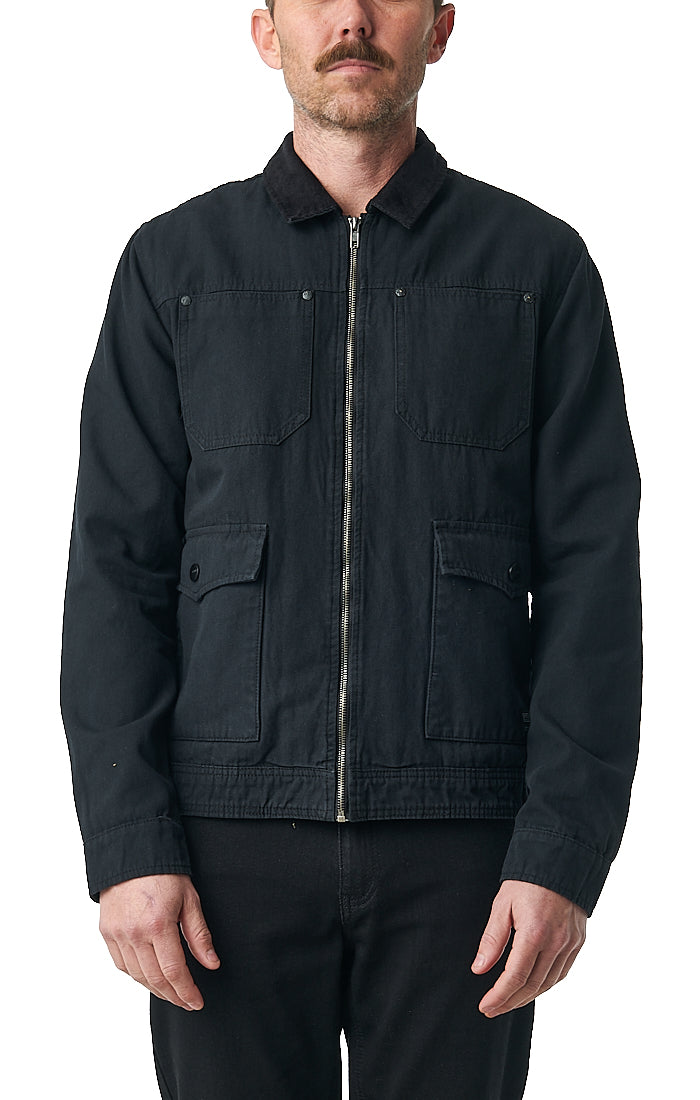 MEDINA OVERSHIRT - BLACK